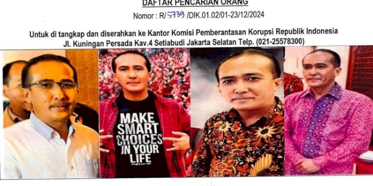 Buronan KPK, Harun Masiku/Ist