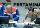 Kilang Pertamina Plaju Gandeng Polrestabes Palembang Jaga Ketahanan Energi Nasional
