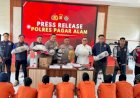 Berantas Narkoba! Polres Pagar Alam Ungkap 12 Kasus Sepanjang Januari-Februari