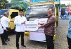 Pemprov Sumsel Terima Bantuan Logistik dari Mensos untuk Penanggulangan Bencana