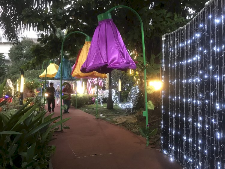 Suasana di Glowtopedia Palembang Icon Mal. (maya hasan/rmolsumsel.id) 