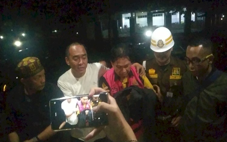 Leksi Yandri terpidana kasus korupsi pengadaan alat pencegahan covid-19 langsung dijebloskan ke penjara/Foto: Denny Pratama