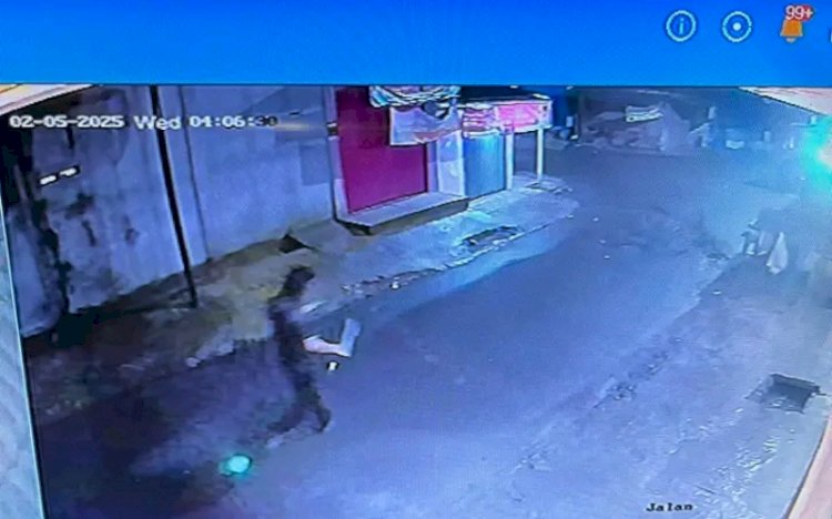 Pelaku perampokan di Empat Lawang, Sumatera Selatan terekam kamera CCTV/ist