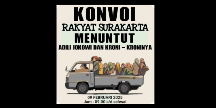 Seruan di media sosial kepung rumah pribadi Presiden ke-7 RI Joko Widodo di Kelurahan Sumber, Kecamatan Banjarsari, Solo/Repro