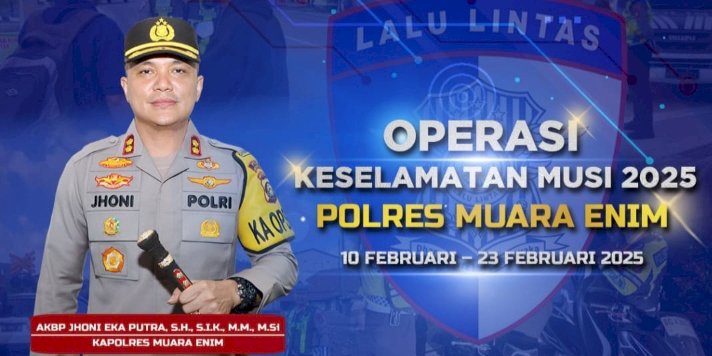 Flyer  Operasi Keselamatan Musi 2025/ist
