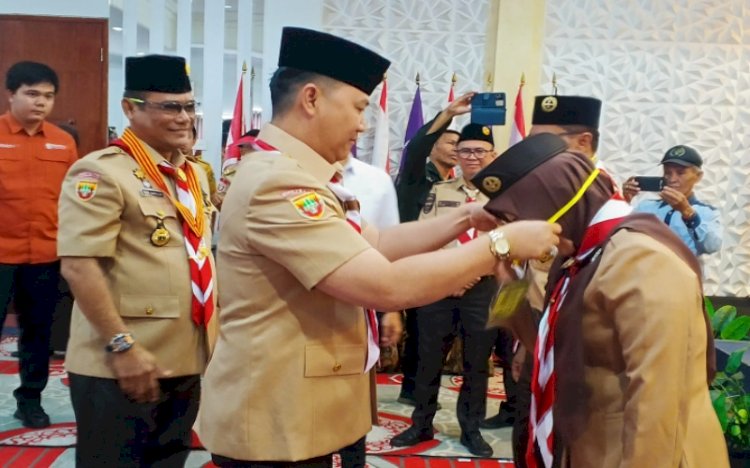 Musyawarah Cabang (Muscab) Gerakan Pramuka Kabupaten Muara Enim tahun 2025 digelar di Hotel Serasan Sekundang/ist