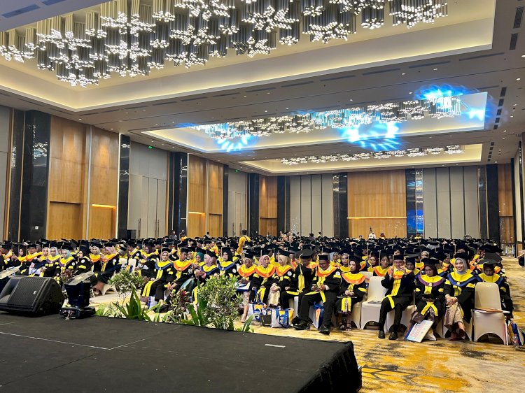 Wisuda Universitas Terbuka Palembang/ist