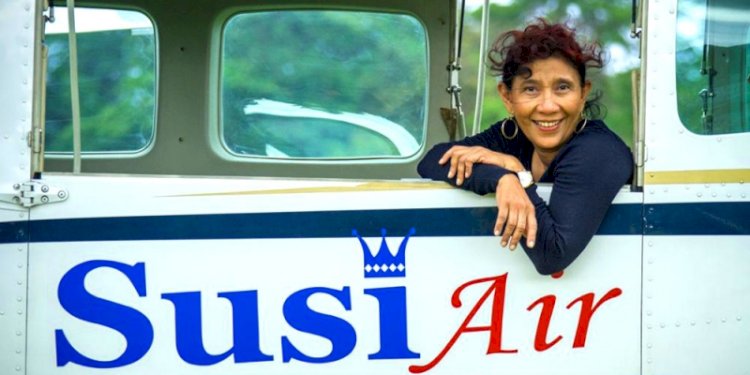 Bos Susi Air yang juga mantan Menteri Kelautan dan Perikanan, Susi Pudjiastuti/Ist