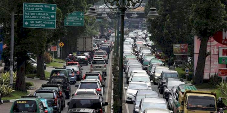 Ilustrasi macet di Kota Bandung/Net