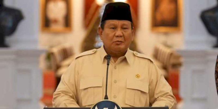 Presiden Prabowo Subianto/Ist