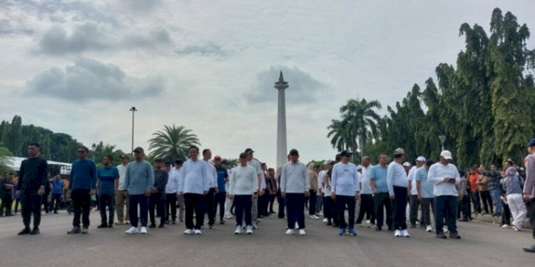 Gladi kotor pelantikan serentak kepala daerah dan wakil depala Daerah terpilih hasil Pilkada 2024/Ist