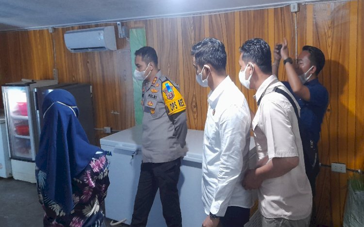 Kapolres saat mengecek dapur MBG/ist