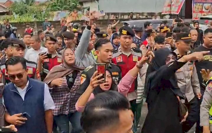 Sidang lapangan terkait sengketa tanah seluas 8 hektar di Jalan Gubernur HA Bastari, tepatnya di samping Flyover Jakabaring, Kecamatan Jakabaring, Palembang, nyaris berujung ricuh/repro