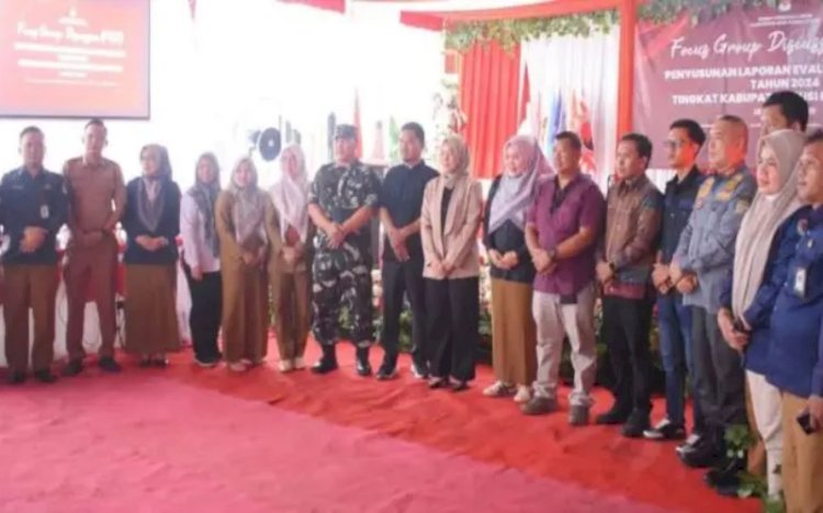 Suasana kegiatan Focus Group Discussion (FGD) Penyusunan Evaluasi Pemilihan Tahun 2024/ist