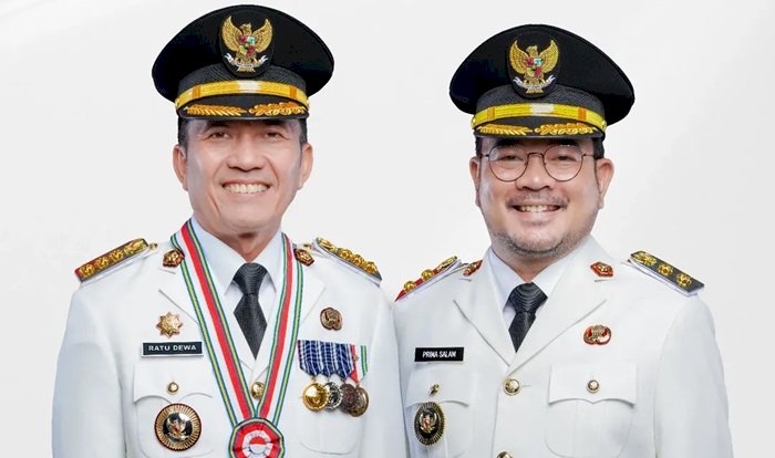 Wali Kota dan Wakil Wali Kota Palembang, Ratu Dewa - Prima Salam. (ist/rmolsumsel.id)