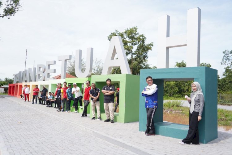 Taman Betuah yang menjadi salah satu destinasi wisata di Banyuasin. (ist/rmolsumsel.id) 