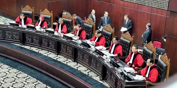 Sidang Mahkamah Konstitusi/RMOL