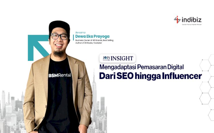  Dewa Eka Prayoga akan menjadi pembicara dalam seminar digital Indibiz Sumatera/ist
