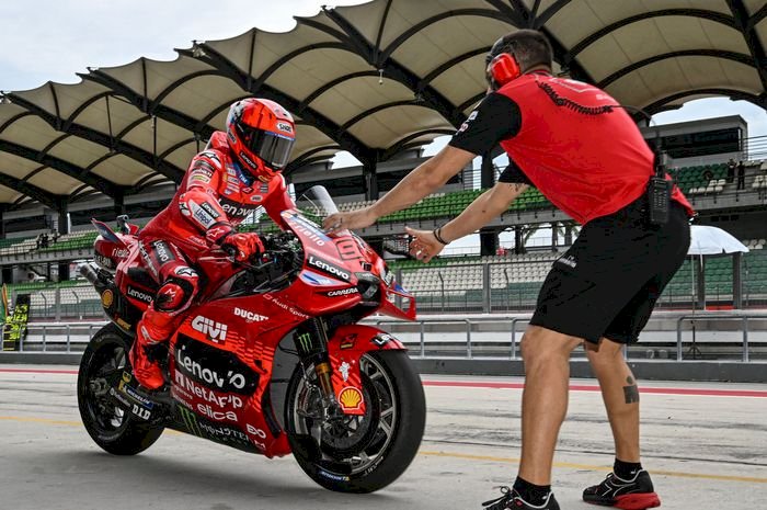 Pembalap tim Ducati Lenovo, Marc Marquez/net
