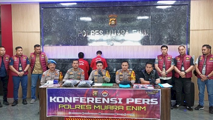 Polres Muara Enim ungkap kasus tambang batu bara ilegal/ist