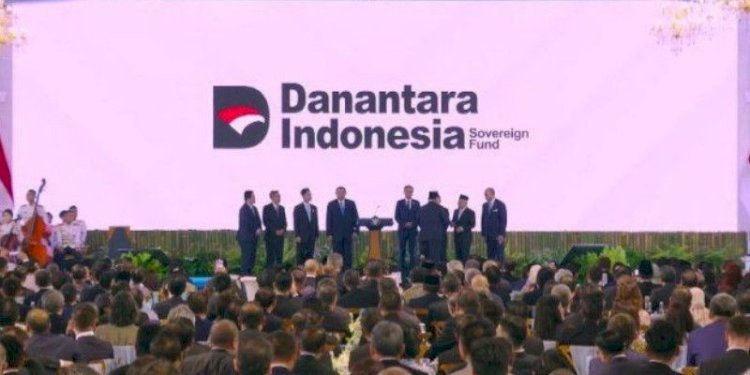 Peluncuran Danantara/Tangkapan layar
