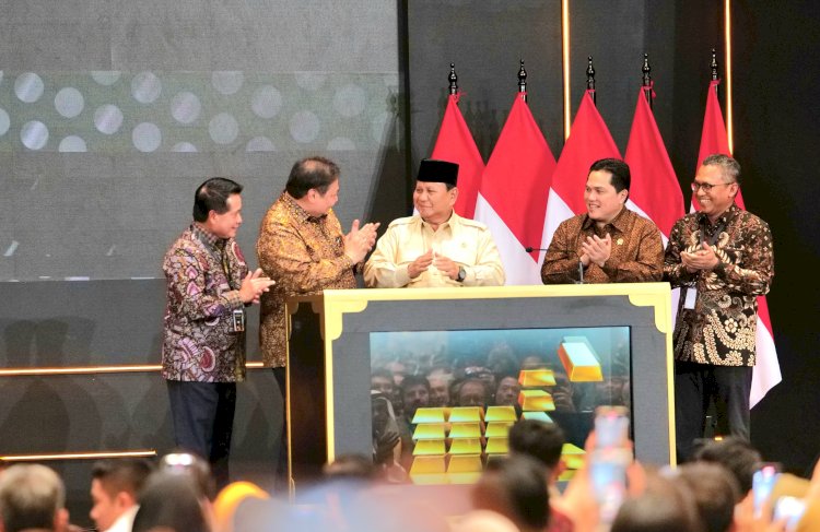 PT Bank Syariah Indonesia Tbk (BSI) resmi menjadi bank emas pertama di Indonesia/ist