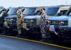 Menhan Bagikan 2.857 Unit Maung untuk TNI dan Polri