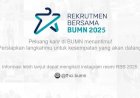 Rekrutmen Bersama BUMN 2025 Resmi Dibuka, Lebih dari 2.000 Lowongan Tersedia!