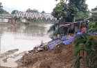 Pengerjaan Talud Jembatan Enim Diduga Sebabkan Longsor, Warga Muara Enim Minta Perbaikan