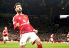 Trigol Bruno Fernandes Antarkan Setan Merah ke 8 Besar