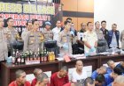 Operasi Pekat Musi 2025 Berakhir, Polres Musi Rawas Berhasil Tangkap 69 Tersangka