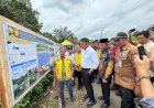Jalan Penghubung Mura-Muba Longsor, Gubernur Herman Deru Minta BBWS Sumsel Segera Lakukan Perbaikan
