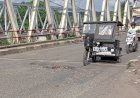 Jelang Mudik Lebaran, Kondisi Jalan Lintas Sumatera di Empat Lawang Makin Parah