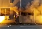 Ruangan ULP Pemkab Muara Enim Terbakar, Diduga Akibat Korsleting Listrik