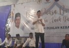 Silaturahmi Ramadan, Fauzi Amro Berbagi dengan Anak Yatim di Musi Rawas