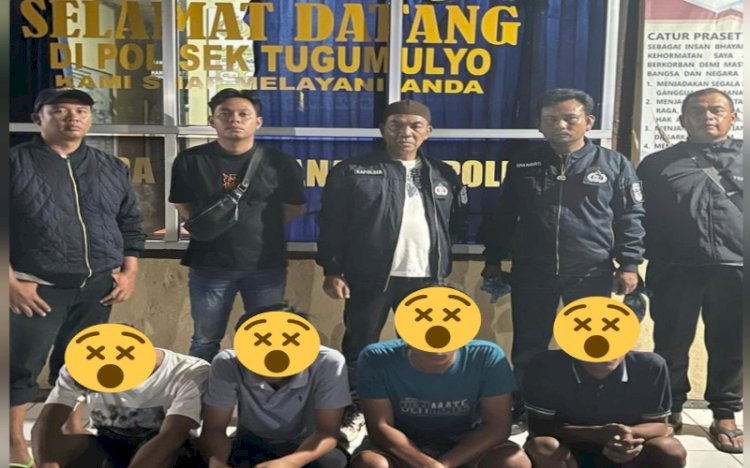 Delapan remaja di Kabupaten Musi Rawas, Sumatera Selatan, terjaring razia polisi saat asyik bermain judi kartu/ist