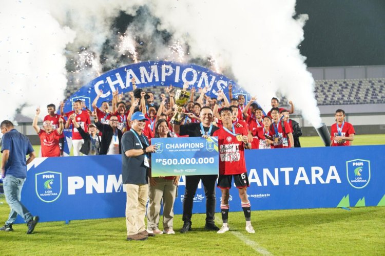 Sumut United juara Liga Nusantara/ist