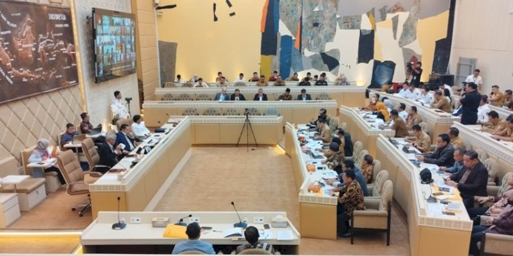 Raker dan RDP Komisi II DPR di Komplek Parlemen, Senayan, Jakarta Pusat/ist