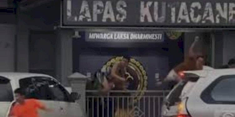 Narapidana kabur dari Lembaga Pemasyarakatan Kelas II B Kutacane Aceh Tenggara/Ist