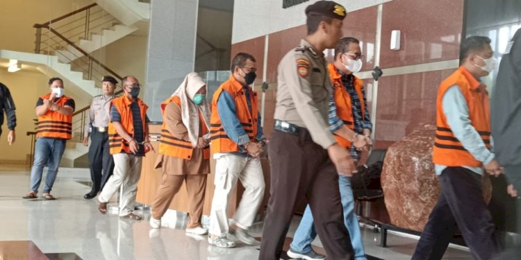 Sebanyak enam orang yang diamankan KPK dalam OTT di Kabupaten OKU/RMOL