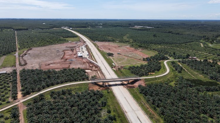 Tol Palembang-Betung. (ist/rmolsumsel.id) 