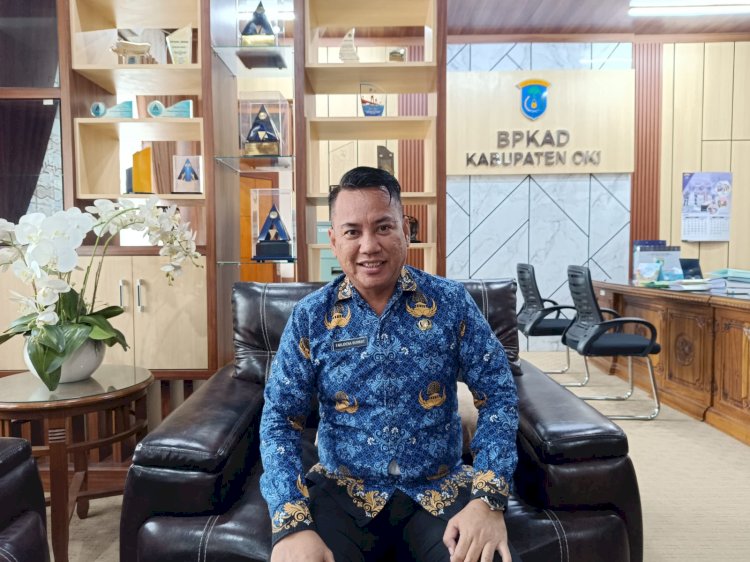 Plt Kepala Badan Pengelola Keuangan dan Aset Daerah (BPKAD) Kabupaten OKI, Farlidena Burniat. (Hari Wijaya/rmolsumsel.id) 