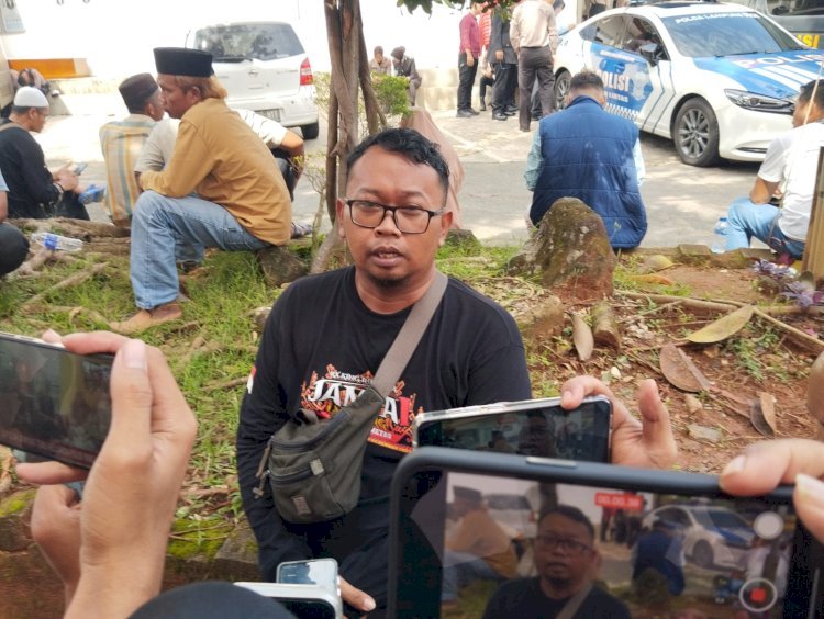 Salah satu keluarga korban, Sarposa. (ist/rmolsumsel.id) 