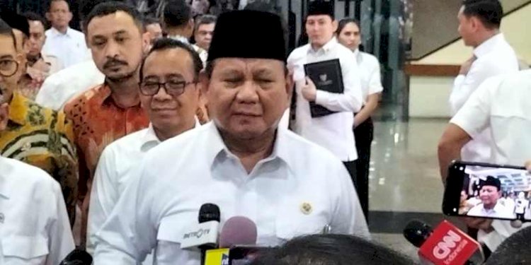 Presiden Prabowo Subianto/RMOL