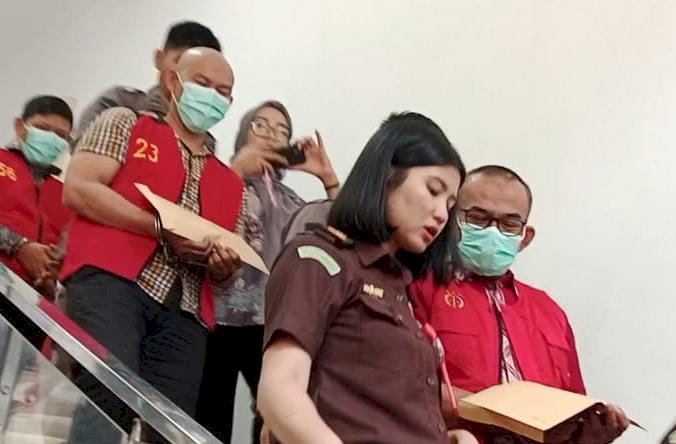 Kejari Banyuasin menetapkan tiga orang sebagai tersangka korupsi retribusi parkir. (ist/rmolsumsel.id) 