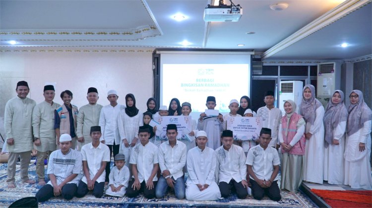 Srikandi PLN salurkan bantuan Yatim dan Dhuafa/ist