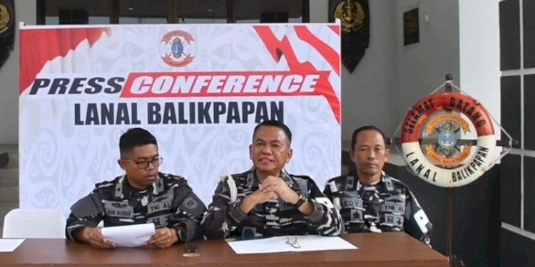 Komandan Detasemen Polisi Militer (Dandenpom) Pangkalan TNI Angkatan Laut (Lanal) Balikpapan Mayor Laut PM, Ronald Ganap/Ist