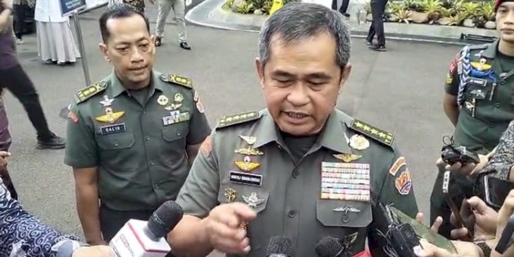 Kepala Staf Angkatan Darat (KSAD) Jenderal TNI Maruli Simanjuntak di Istana Merdeka, Jakarta pada Kamis, 27 Maret 2025/Ist