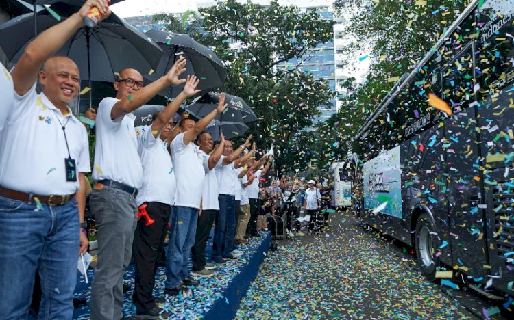 PT PLN (Persero) secara resmi melepas keberangkatan 11.300 pemudik melalui program 