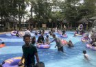 Wahana Air OPI Water Fun Diserbu Ribuan Pengunjung saat Libur Lebaran